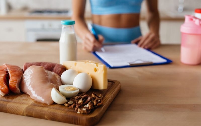 Variedade de alimentos saudáveis para dieta